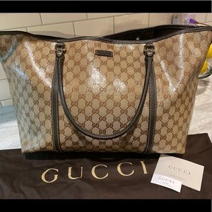 Gucci GG Crystal tote
